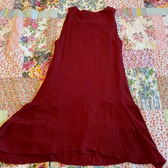 Red summer dress - Picture 2 of 2